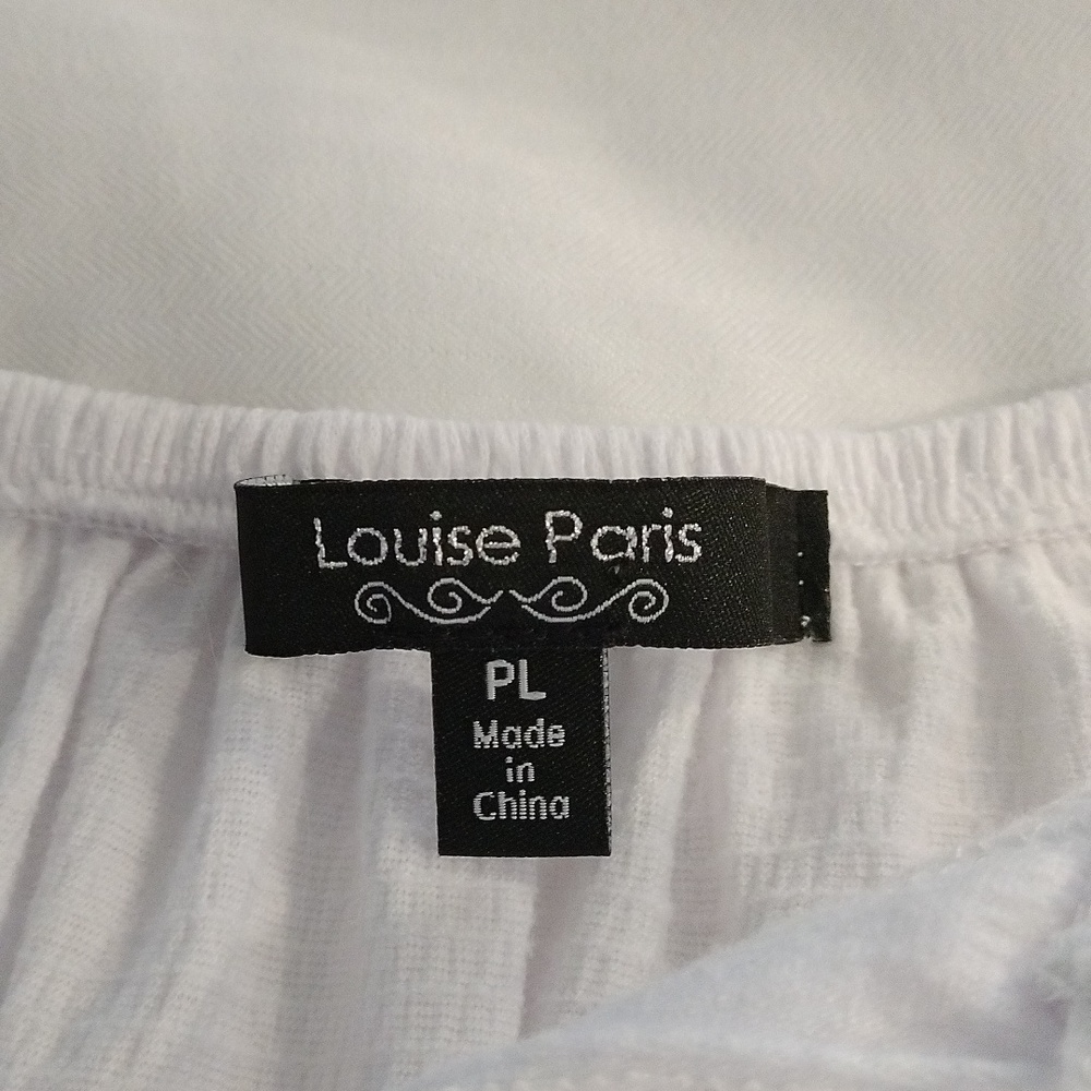 ⚜️ Louise Paris Lace Trim Top - Picture 6 of 9